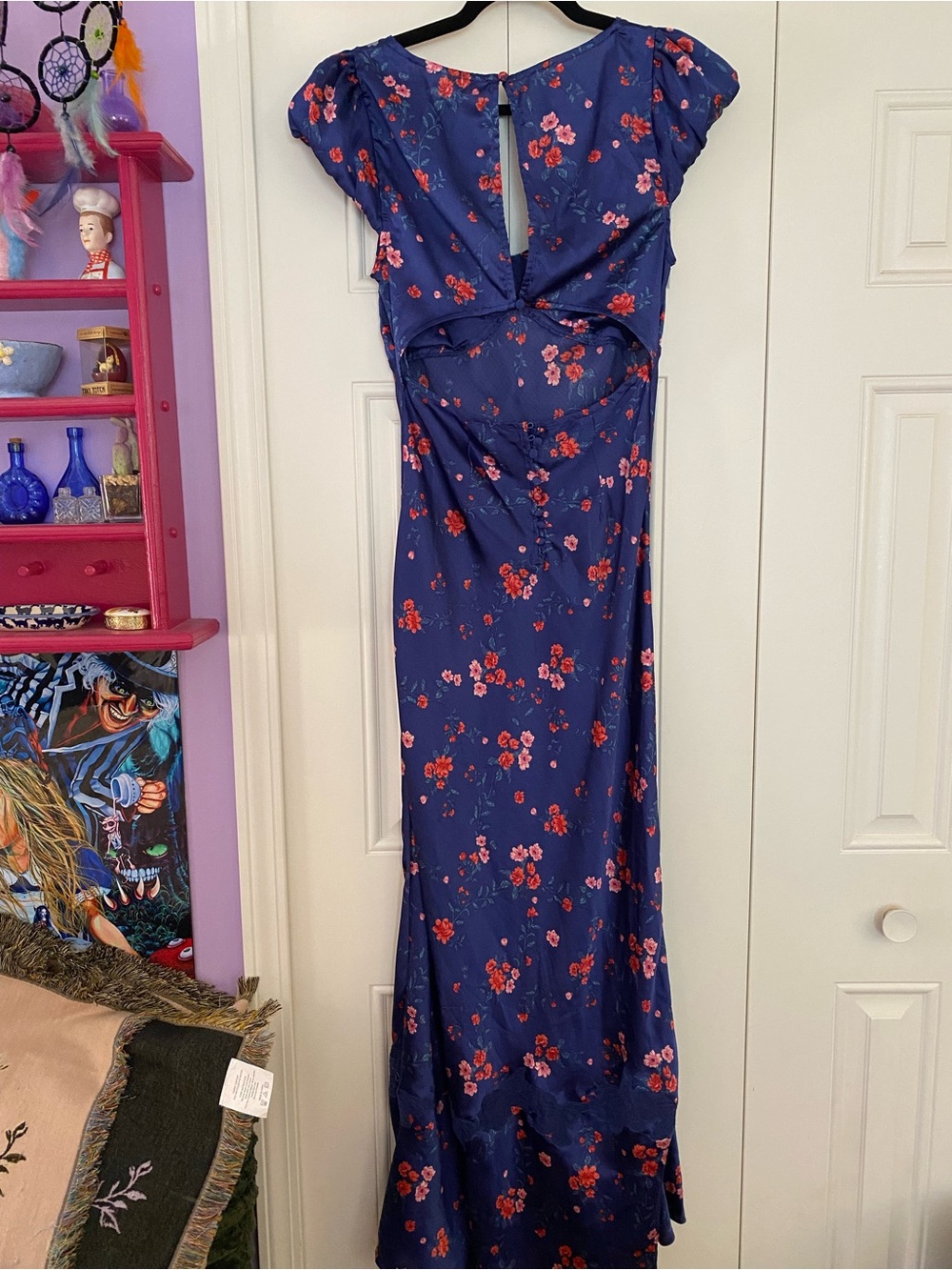 Free People Navy Butterfly Babe Maxi Dress - Picture 7 of 10